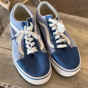 Vans old Skool light blue / navy Sneakers unisex 6.5 men’s 8 women’s